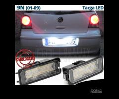 Luci Targa Full LED VW Polo 9N3 Placchette CANbus