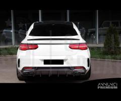 SPOILER Posteriore Mercedes GLE COUPE' 15-18 NERO - 11