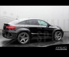 SPOILER Posteriore Mercedes GLE COUPE' 15-18 NERO - 12