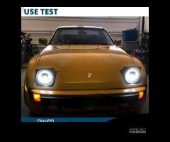 Coppia Fari LED per Porsche 924 944 ANGEL EYES - 8