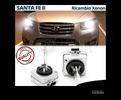 2 Lampadine Xenon D1S per HYUNDAI SANTA FE 2 6000K