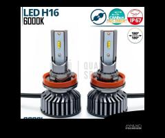 Kit Luci LED H16 CANbus Luce Bianca POTENTE 6000K