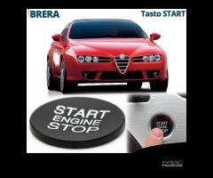 Tasto START STOP per Alfa Brera Pulsante Nero