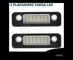 Luci TARGA LED PER Fiat 124 Sport d' EPOCA 6500K