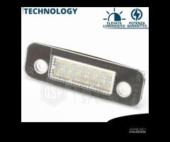 Luci TARGA LED PER Fiat 124 Sport d' EPOCA 6500K