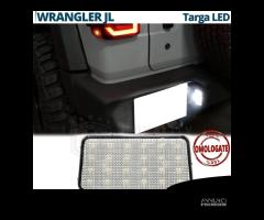 Luci TARGA LED PER Jeep Wrangler JL OMOLOGATA