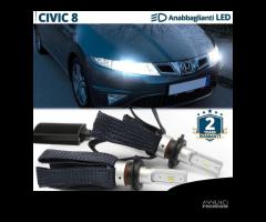 Lampadine LED Honda CIVIC 8 ANABBAGLIANTI CANbus