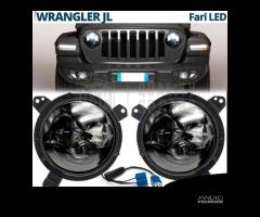 FARI FULL LED Per JEEP WRANGLER JL Bianco Ghiaccio