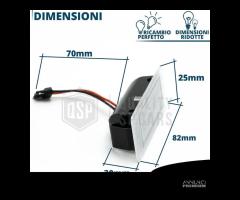 Luci TARGA LED PER MOKKA X Placchette LED CANbus - 8