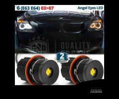 ANGEL EYES LED Bmw Serie 6 E63 E64 Bianche CANbus