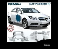 2 ADATTATORI montaggio KIT LED H7 OPEL INSIGNA A