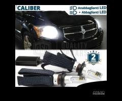 Lampade LED H4 per Fari Dodge CALIBER CANbus 6500K - 1