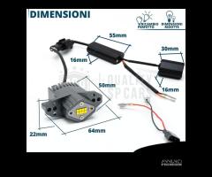 ANGEL EYES LED PER Bmw Serie 3 E90 91 FARI ALOGENI - 9