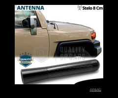 ANTENNA CORTA 8 CM per TOYOTA in FIBRA DI CARBONIO