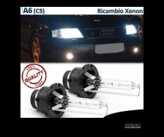 Lampadine Ricambio XENON per AUDI A6 C5 D2S 6000k