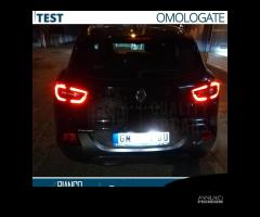 Placchette Luci Targa LED per Renault Kadjar 6500k