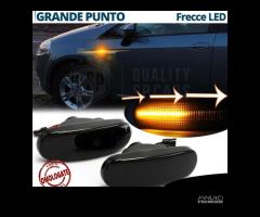 Frecce LED Dinamiche per Fiat GRANDE PUNTO Nere