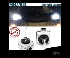 Lampadine Bi-Xenon D1S per RENAULT MEGANE 3 6000K