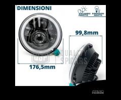 Coppia FARI LED PER VW Maggiolino Angel Eyes 6500K - 13