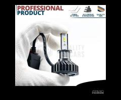 Kit LED H3 CANbus Auto Luce Bianca POTENTE 8000LM - 7