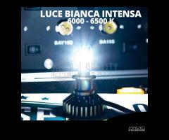 Kit LED H3 CANbus Auto Luce Bianca POTENTE 8000LM - 10