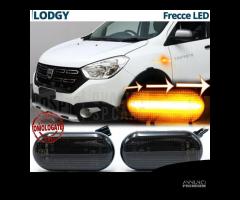 Frecce LED Sequenziali per Dacia LODGY Nere CANbus