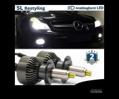 Kit Luci LED per Mercedes SL R230 Anabbaglianti H7