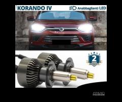 Lampade LED H7 per Ssangyong KORANDO 4 12000LM