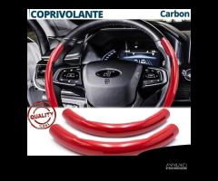 COPRIVOLANTE per DR-EVO FIBRA CARBONIO Rosso