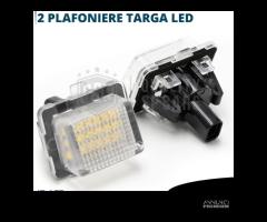 2 Placche Luci Targa Full Led Mercedes SL R231