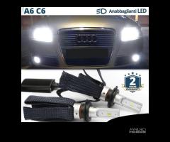 Kit LED H7 Per AUDI A6 C6 Lampade CANbus 6500K 50W