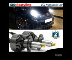 Kit LED H7 FIAT 500 Restyling Lenticolari 12000LM