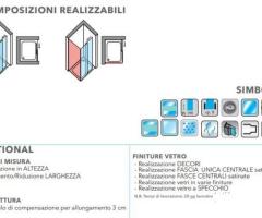 Box Doccia Linea Modern 8 mm CODICE. CD53