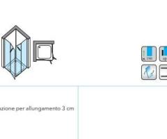 Box Doccia Alfa 8 mm CODICE. AFL-120