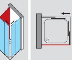 Box Doccia Linea Day 8 mm Codice FCH 80 trasparent