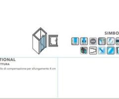 Box Doccia Linea Extensive 6 mm Codice CDBL 33 - 3