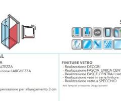 Box Doccia Linea Giada 6mm Trasparente - 2