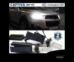 Kit led H7 Anabbaglianti Chevrolet CAPTIVA 6500K