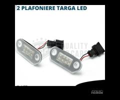 Luci TARGA LED VW Golf 3 Placchette Luce Bianca