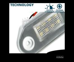 Luci TARGA LED VW Golf 3 Placchette Luce Bianca - 6