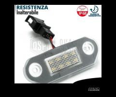 Luci TARGA LED VW Golf 3 Placchette Luce Bianca - 8