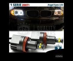 Luci LED Angel Eyes H8 BMW SERIE 1 E87 E88 E81 E82