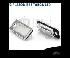 PLACCHETTE Luci TARGA LED per AUDI A3 8P CANBUS