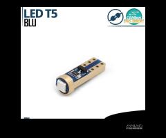 Lampadina LED T5 CANbus Professionale Luce Blu