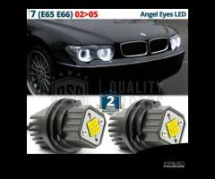 ANGEL EYES LED Bmw SERIE 7 E65 E66 Luci Posizione