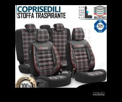 COPRISEDILI Auto Universali GTI Sport Pelle Tessut