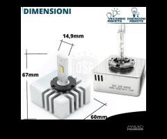 Lampadine LED D5S Conversione Xenon 6000K 12000LM - 7