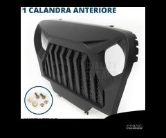 CALANDRA Griglia Jeep WRANGLER TJ Mascherina NERA