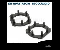 COPPIA ADATTATORI montaggio KIT LED H7 per Mazda 5