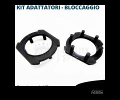 COPPIA ADATTATORI montaggio KIT LED H7 per Mazda 5 - 7